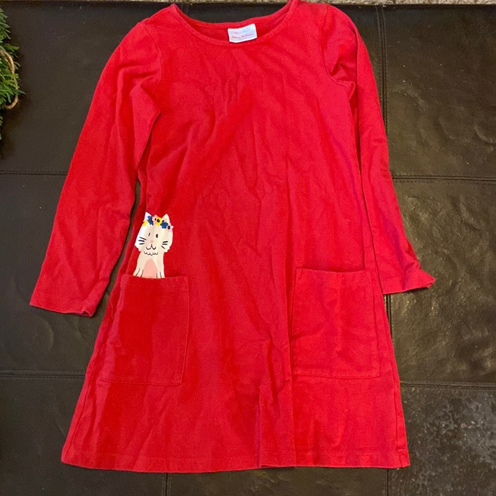 Hanna andersson red dress
